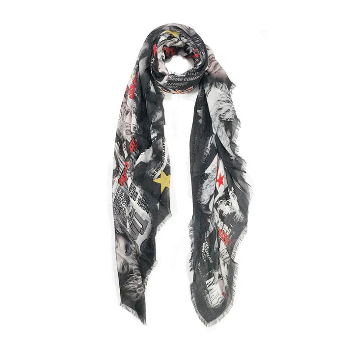 Classic Vintage Rock Star Scarf