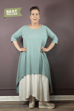 Seablue Hi-Lo Tunic Dress