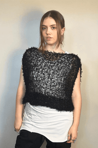 Sheer Knit Topper