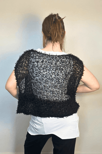 Sheer Knit Topper