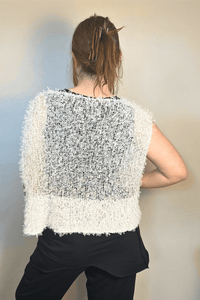 Sheer Knit Topper