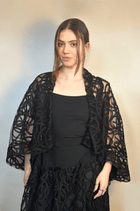 Sheer Mesh Shrug