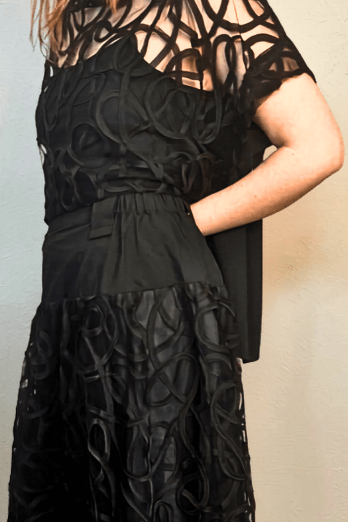 Mesh Panel Skirt