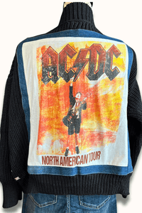 Band Cardigan - AC/DC