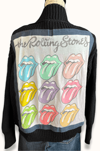 Band Cardigan - Rolling Stones