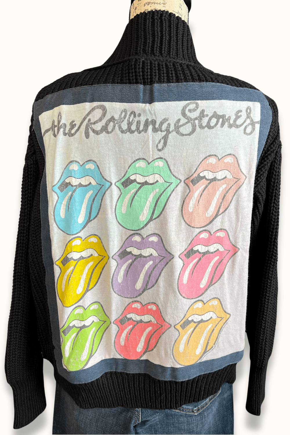 Band Cardigan - Rolling Stones