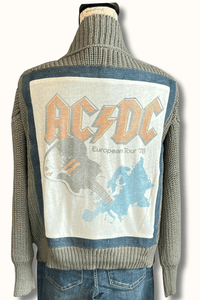 Band Cardigan - AC/DC