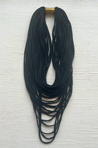 Short Multi-Strand Solid Necklace