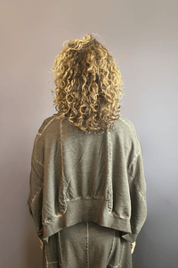 The Wide ShortShort Sweatshirt (Chocolate)