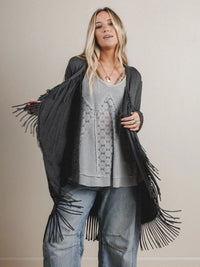 Showstopper Fringe Cardigan
