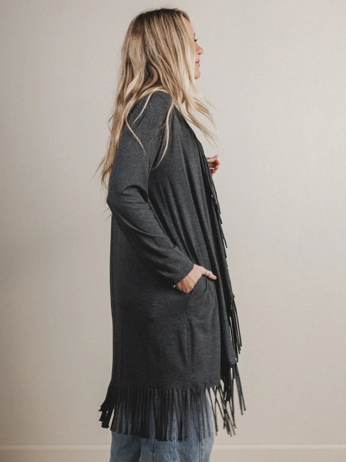Showstopper Fringe Cardigan