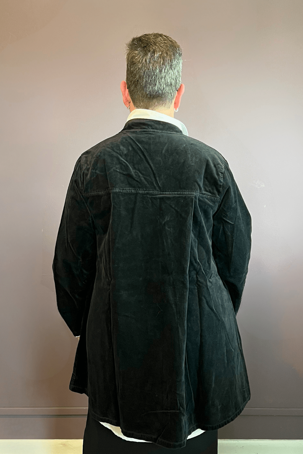 Single Pleat Swing Jacket