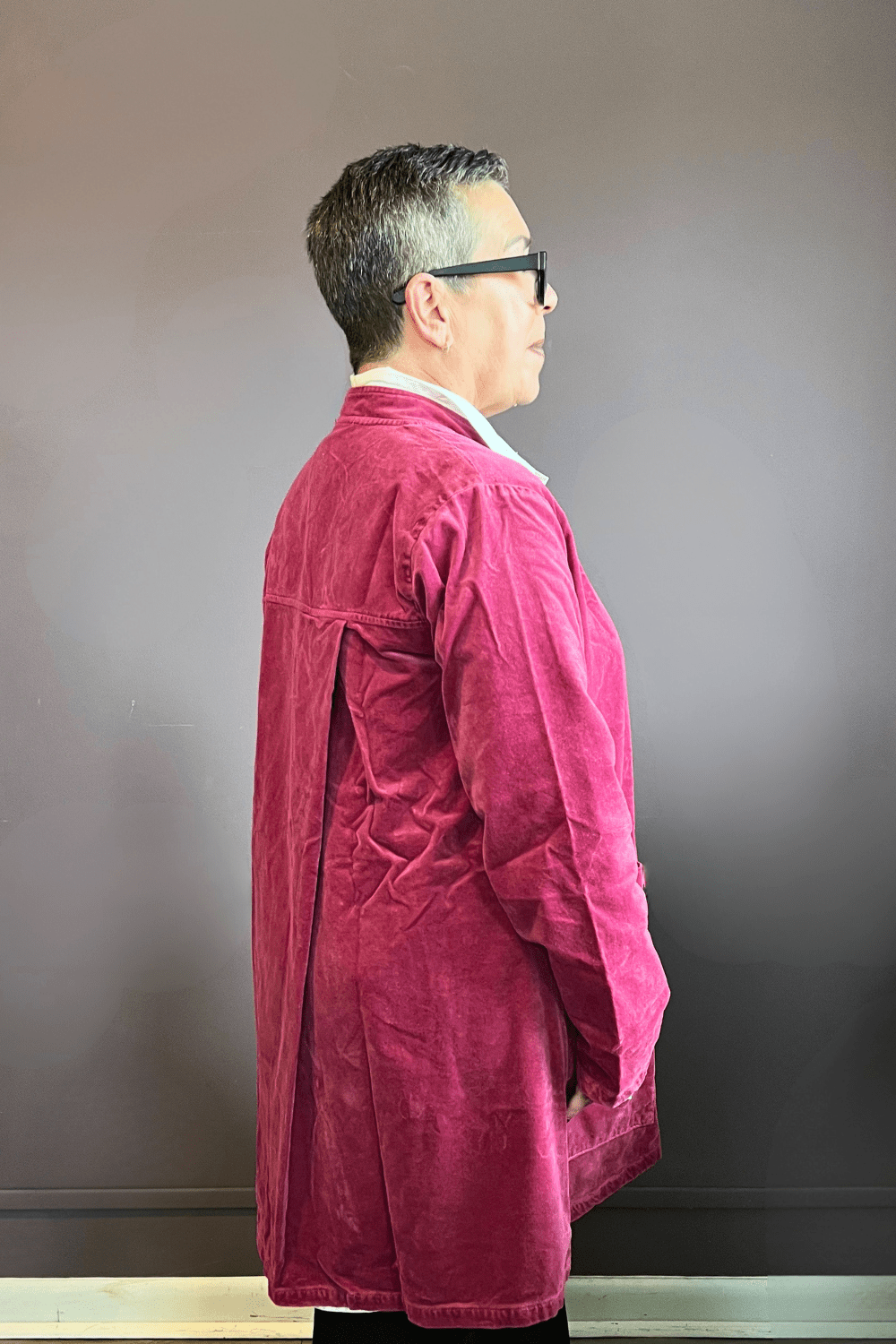 Single Pleat Swing Jacket