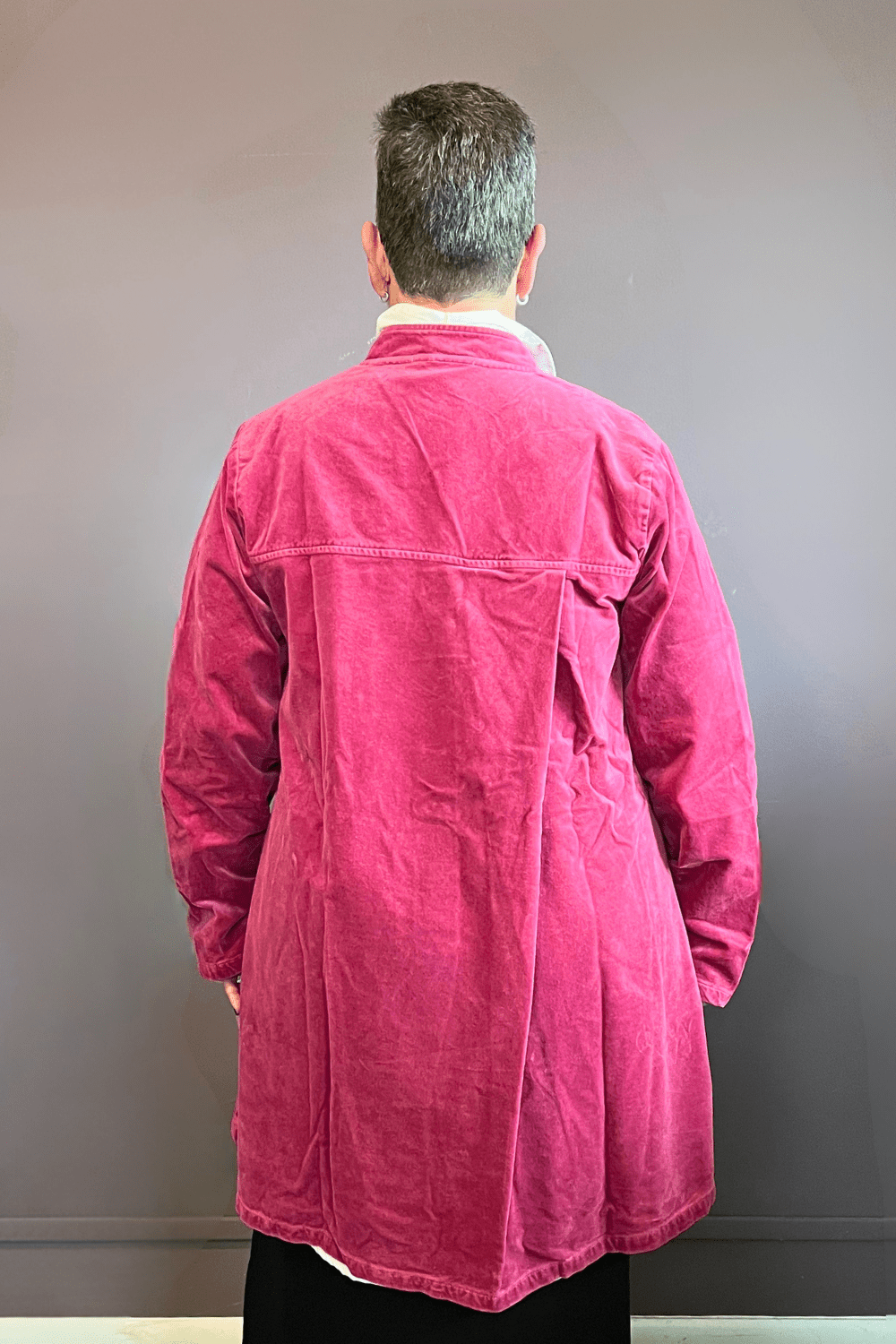 Single Pleat Swing Jacket