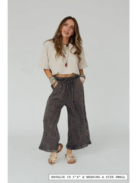 So Comfy Wide Leg Crop Pant
