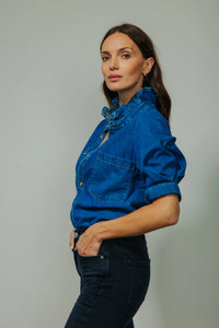 Southern Lover Blouse - Denim