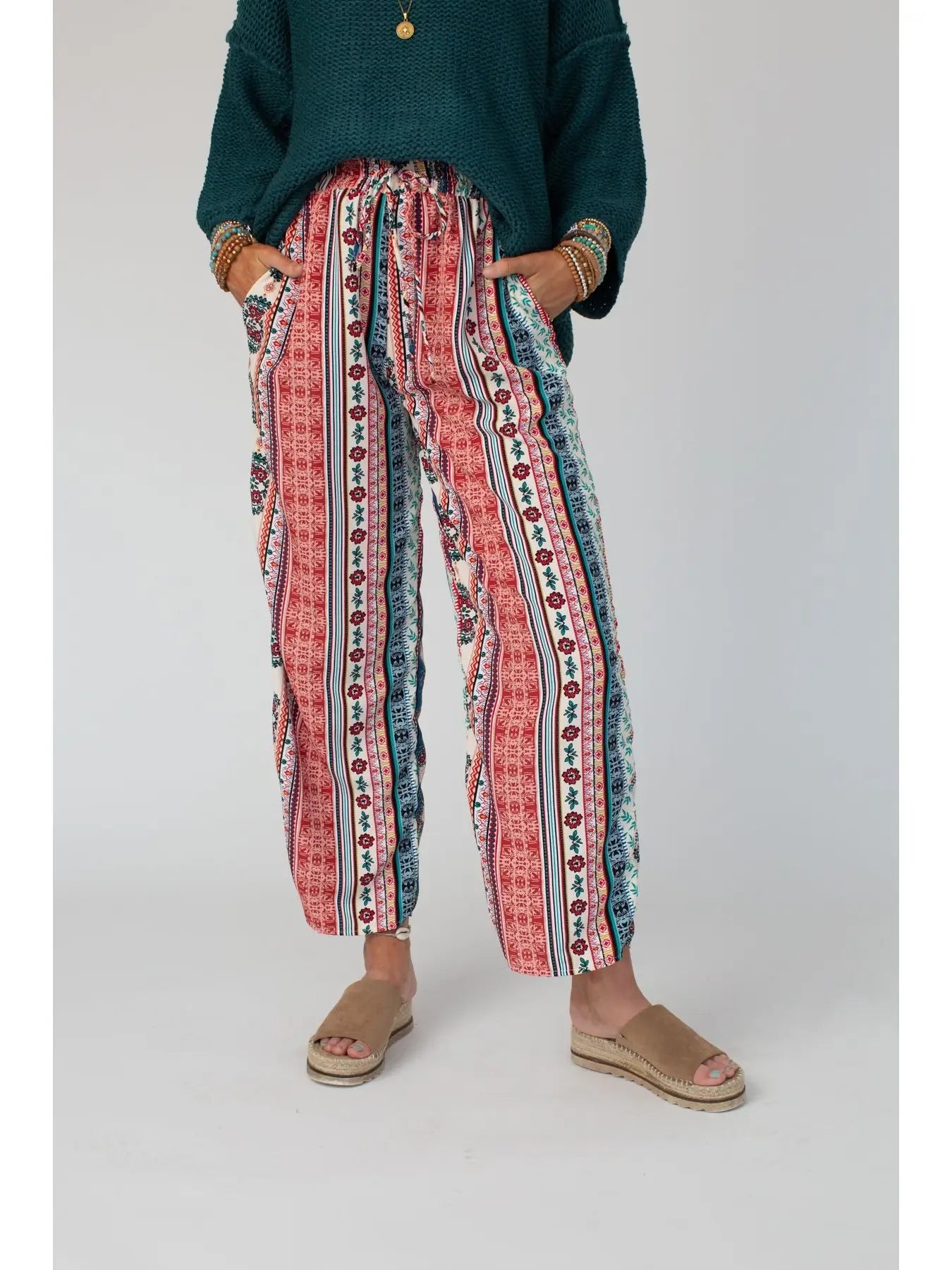 Staycation Wide-Leg Drawstring Pant