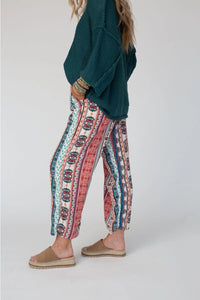 Staycation Wide-Leg Drawstring Pant