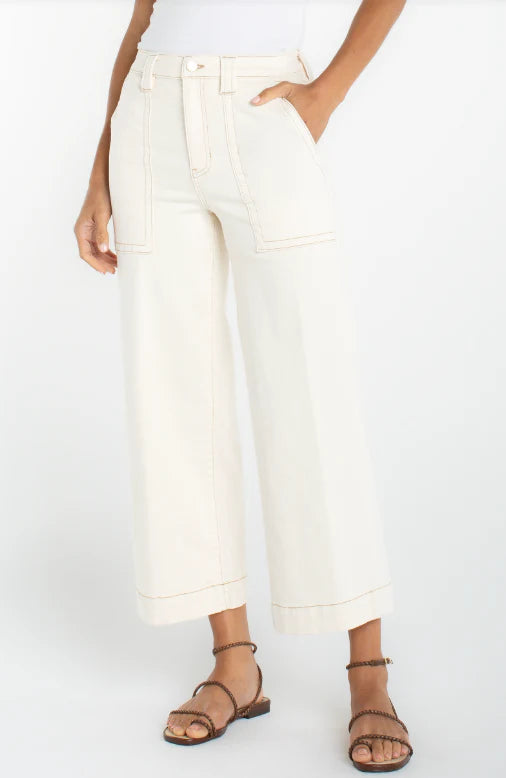 Stride Hi-Rise Wide Leg - Seaside Dunes