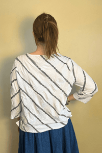 Stripe A Pose Pullover