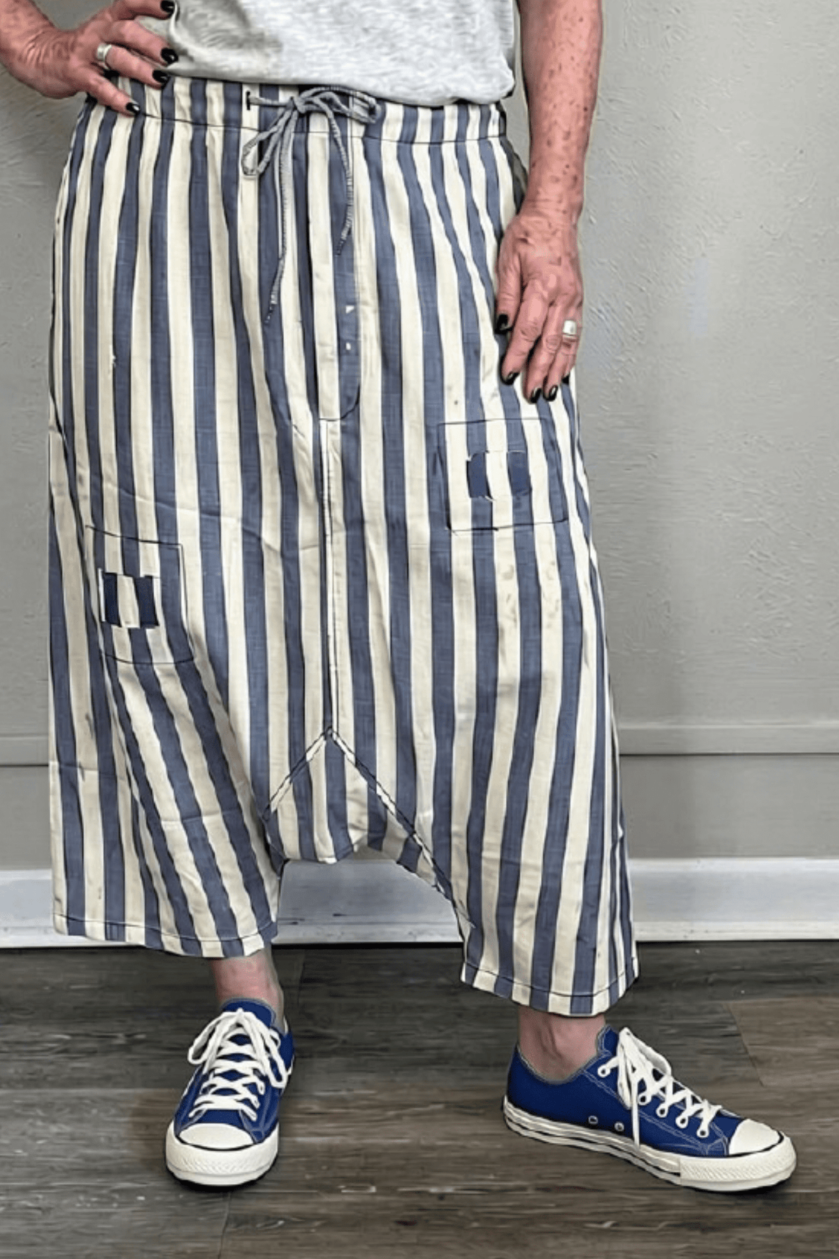 Stripe Earthsong Harem Pant