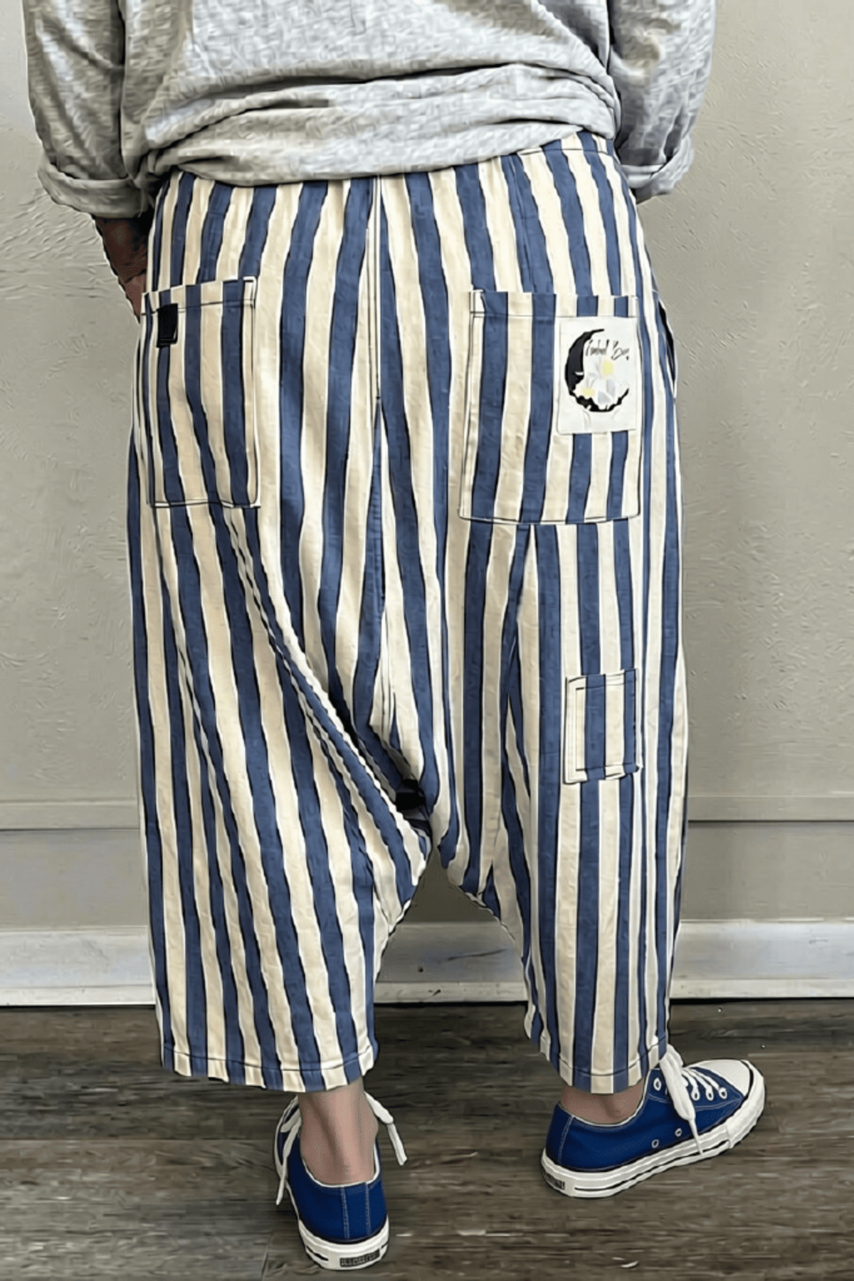 Stripe Earthsong Harem Pant