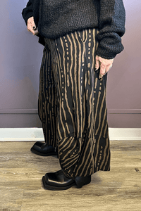 Stripe Balloon Trousers