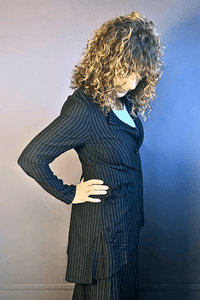 Pinstripe Tail Jacket