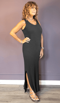 Ribbed Tank Dress