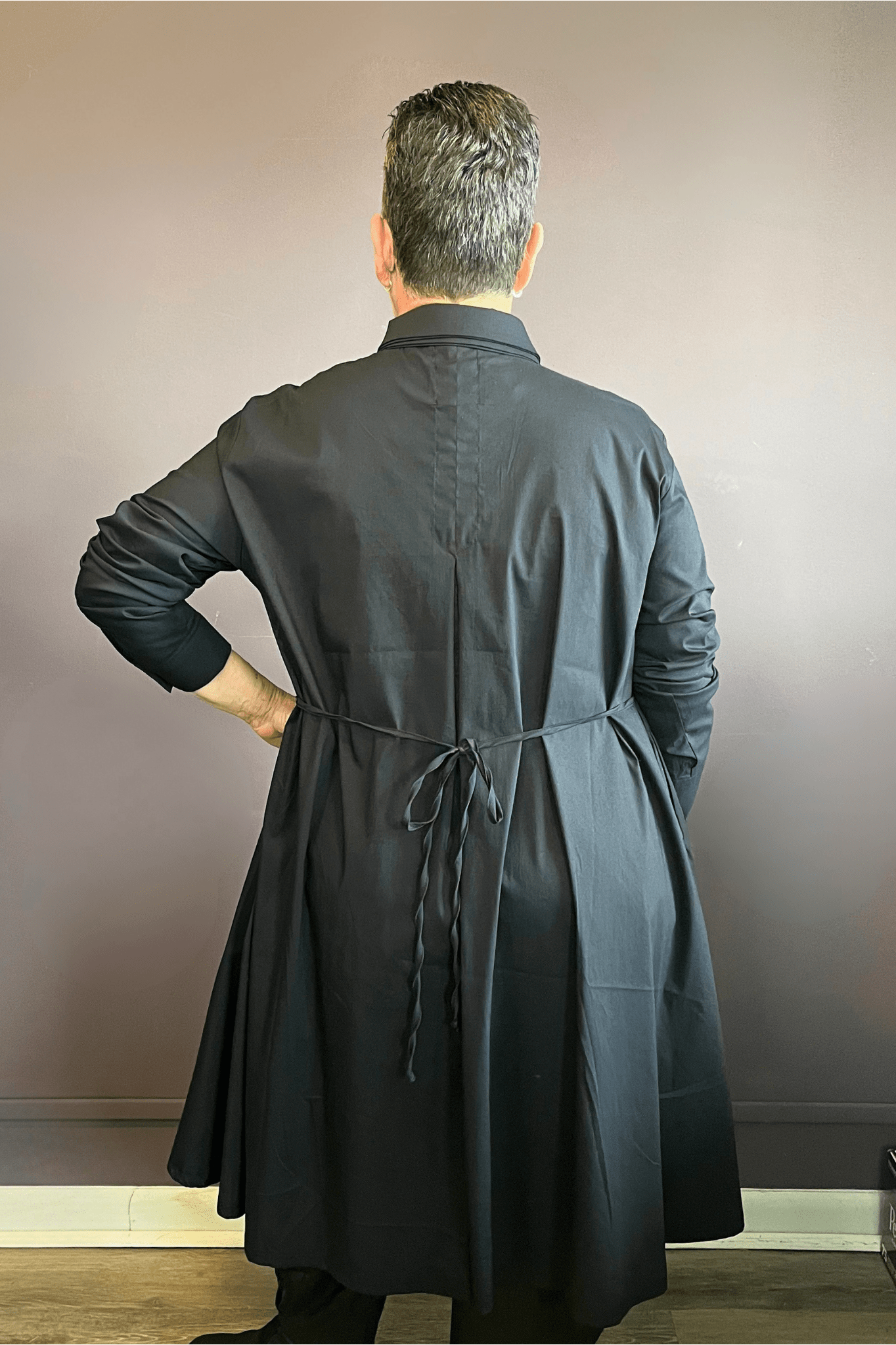 To Tie Two Shirt (Black)