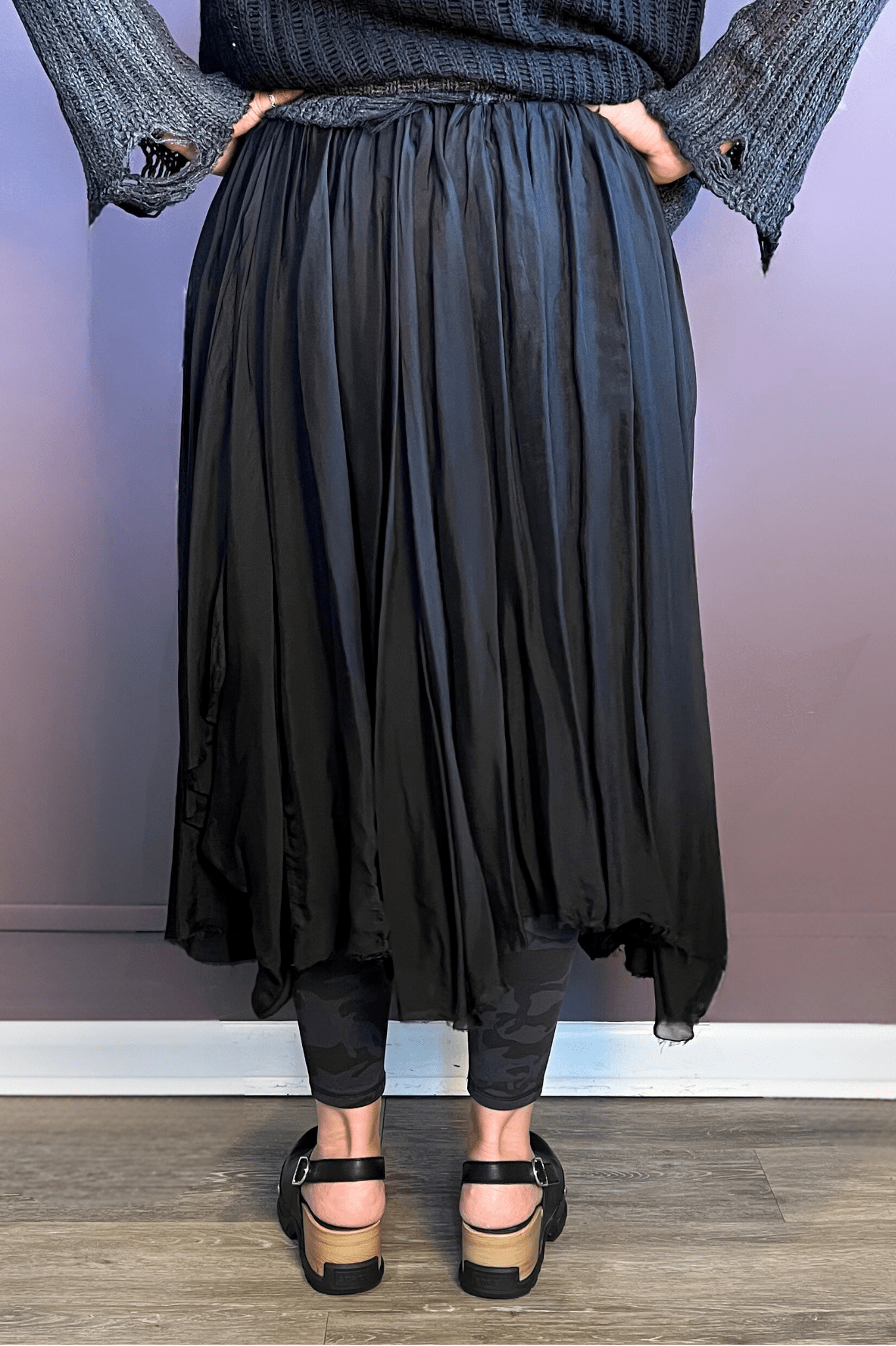 Trapezio Skirt (Black)