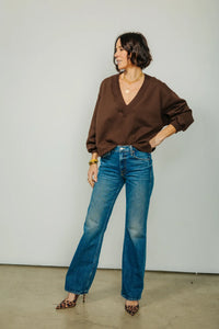 Chocolate Tucker Sweatshirt