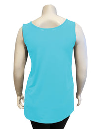 PALETTE BASICS Tunic Length Tank - Plus Size