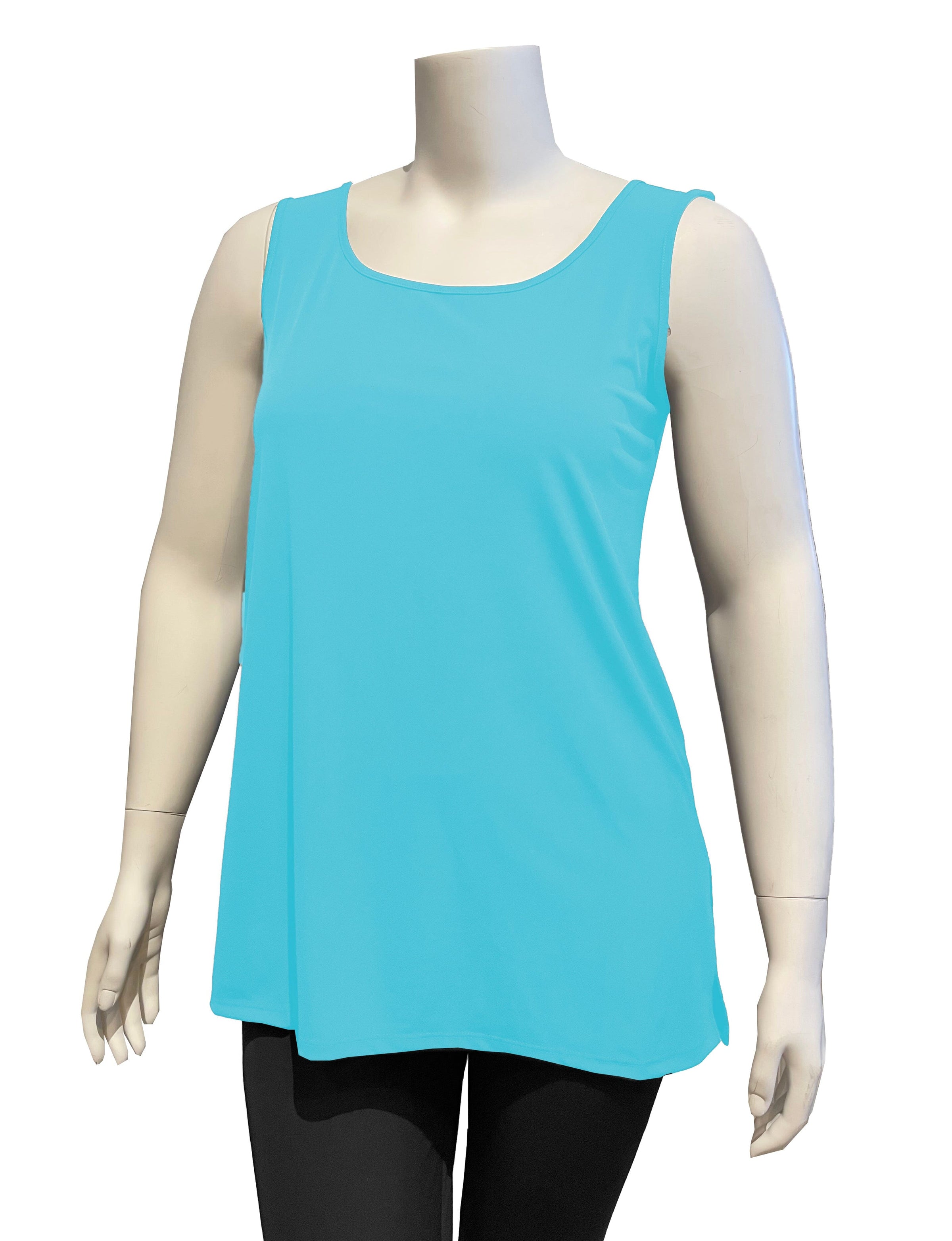 PALETTE BASICS Tunic Length Tank - Plus Size
