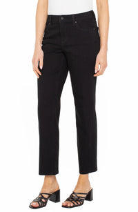 Liv Relaxed Skinny (Black Rinse)
