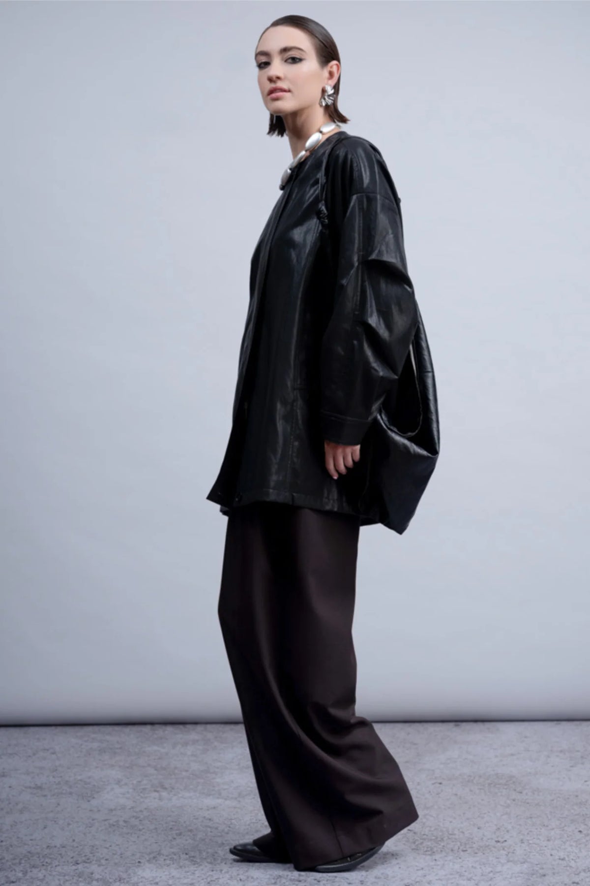 H2011 Vegan Leather Jacket