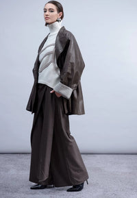 H2011  Vegan Leather Jacket