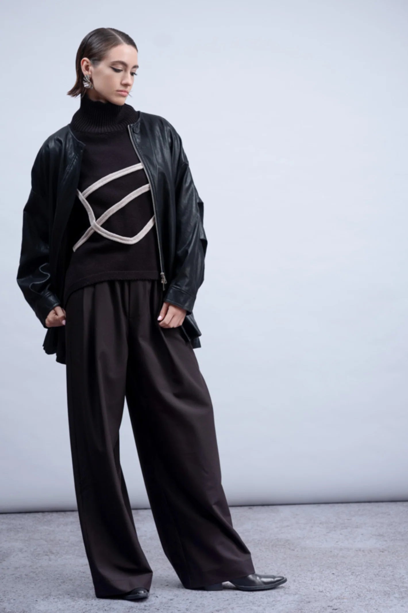 H2011 Vegan Leather Jacket