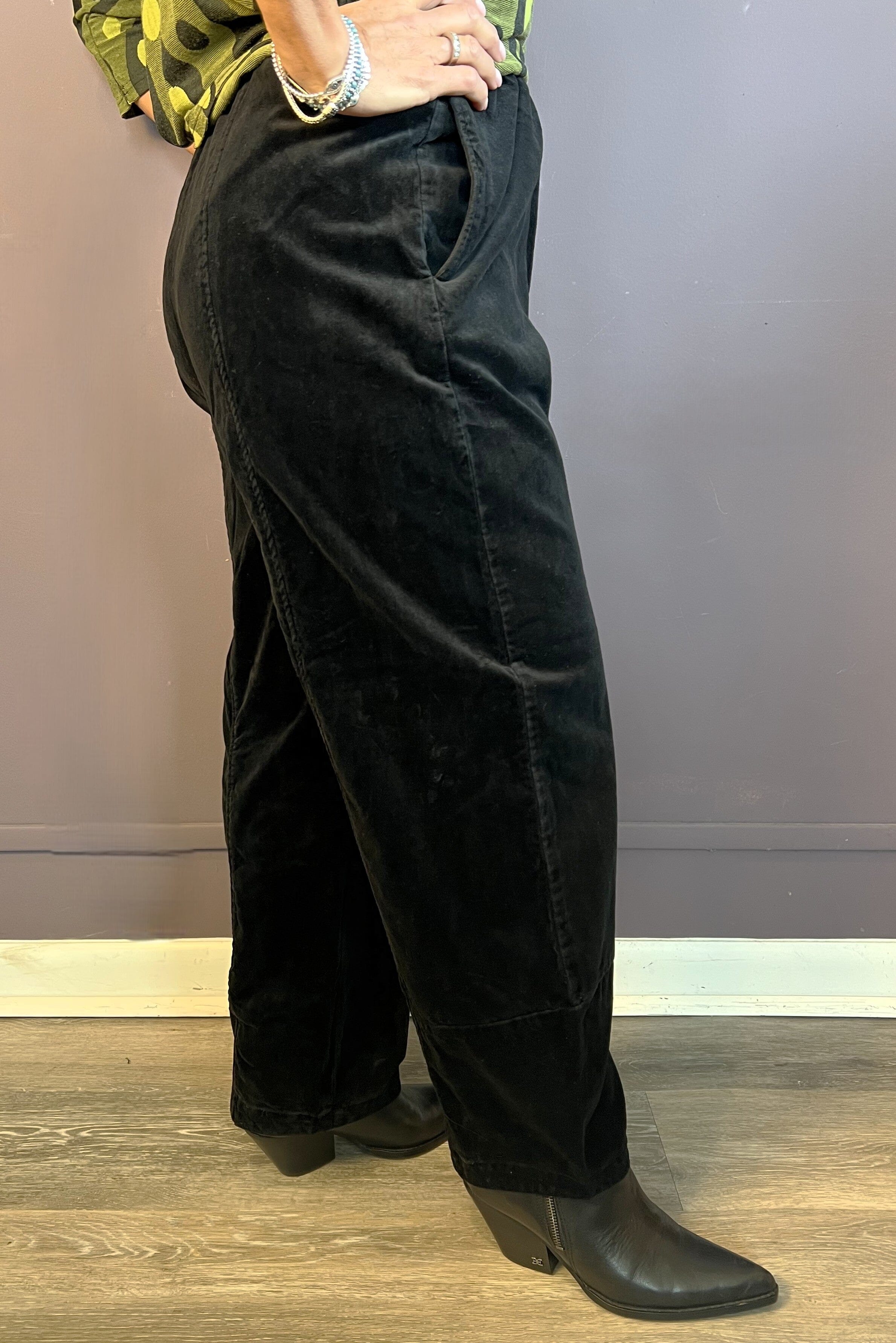 Velvet Lantern Pant