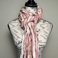 Fringe Scarf - Soft Rose