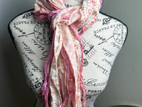 Fringe Scarf - Soft Rose