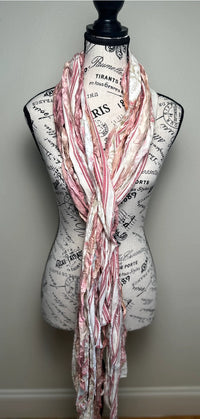 Fringe Scarf - Soft Rose