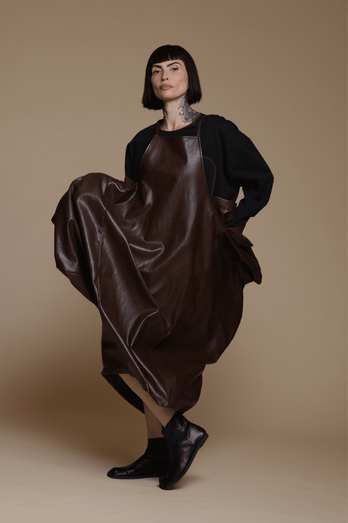 J31  Weave Sarafan Dress