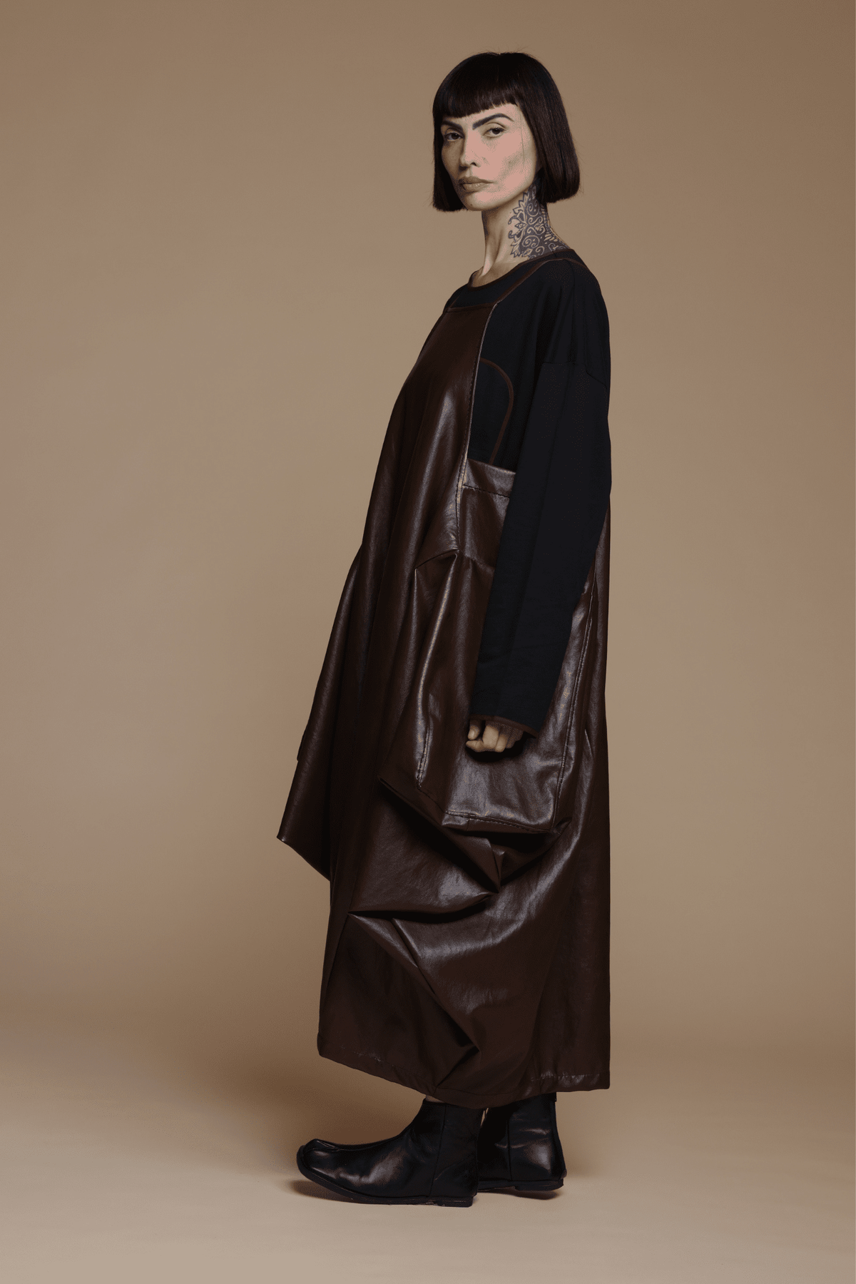 J31  Weave Sarafan Dress