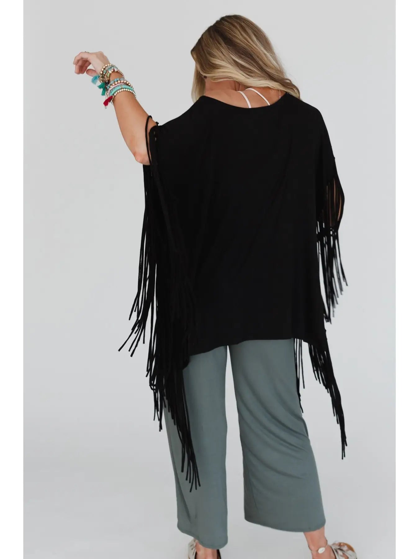 Western Showstopper Fringe Top