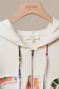 Peace Detail Hooded Sweatshirt