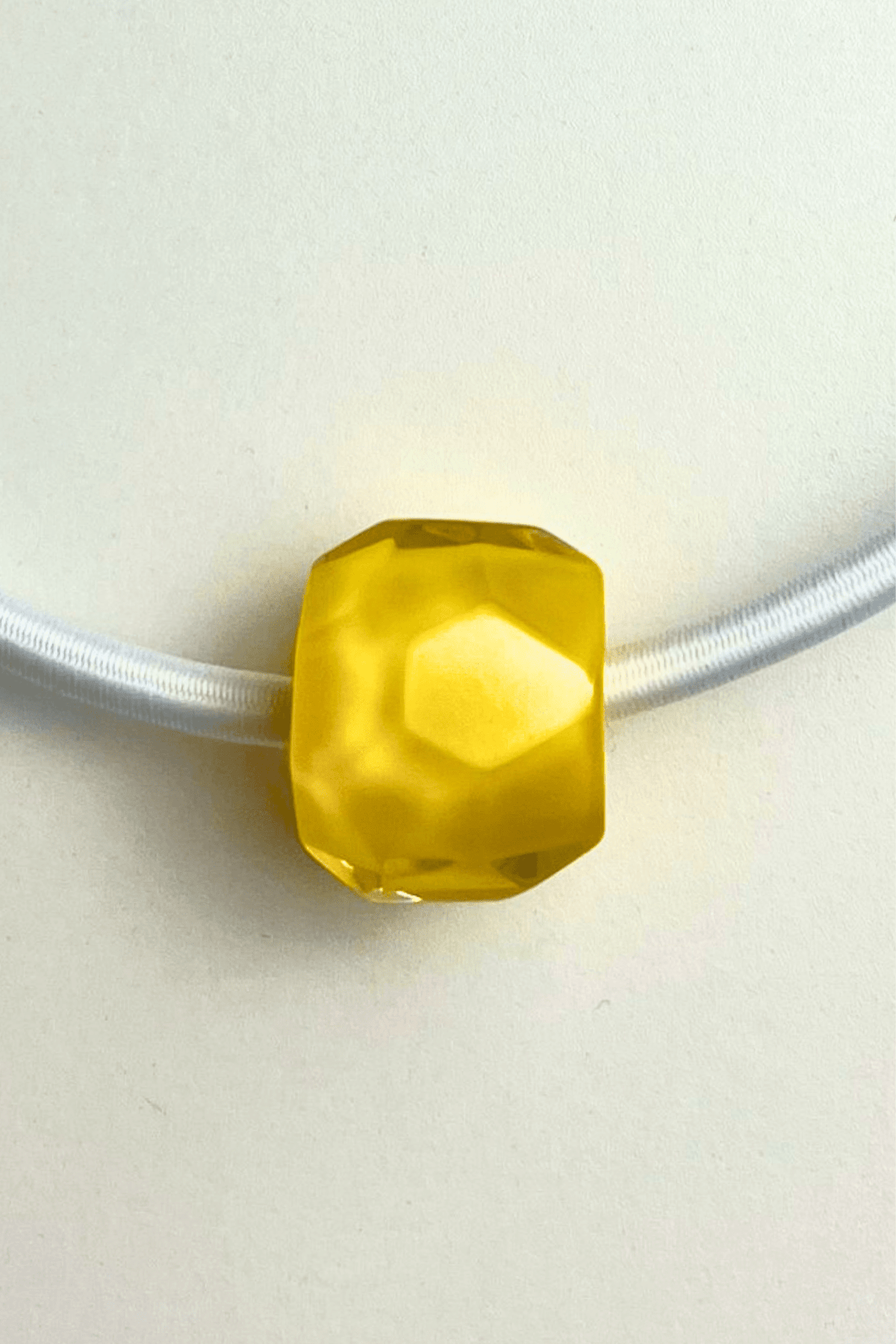 White Cord Bliss Necklace