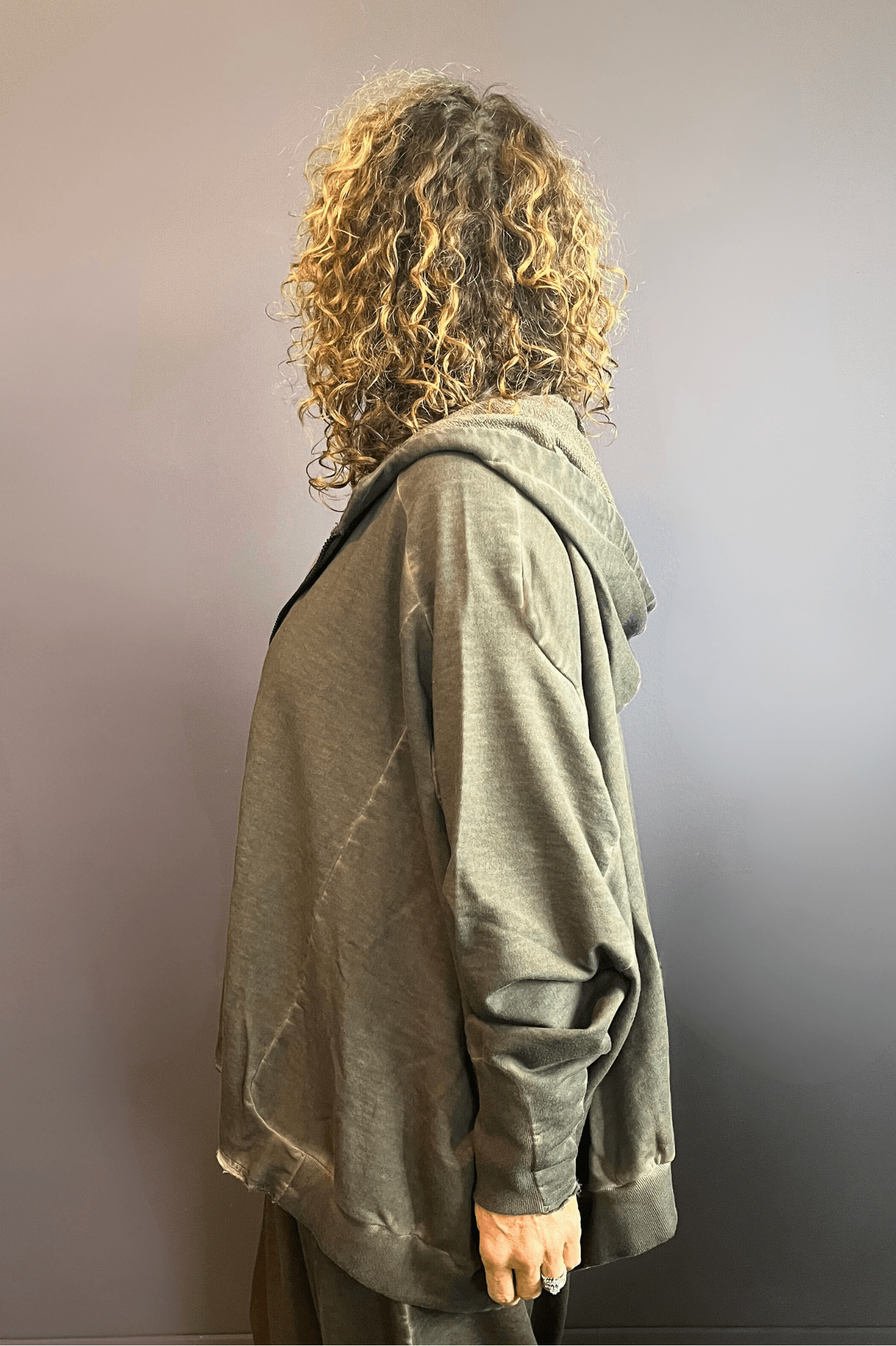 A Wide Short Jacket II (Chocolate)