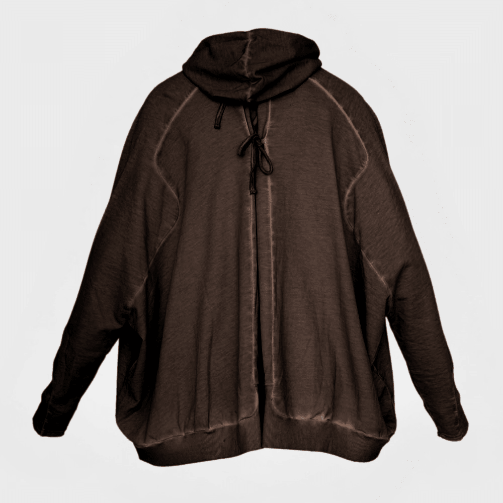 A Wide Short Jacket II (Chocolate)
