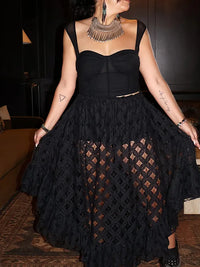 Crochet Wild Rose Skirt